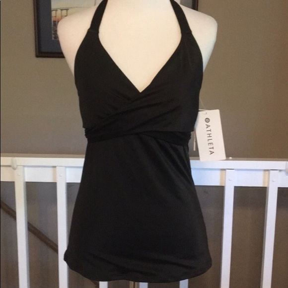 Athleta Other - Athleta bra cup wrap tankini 34B/CT